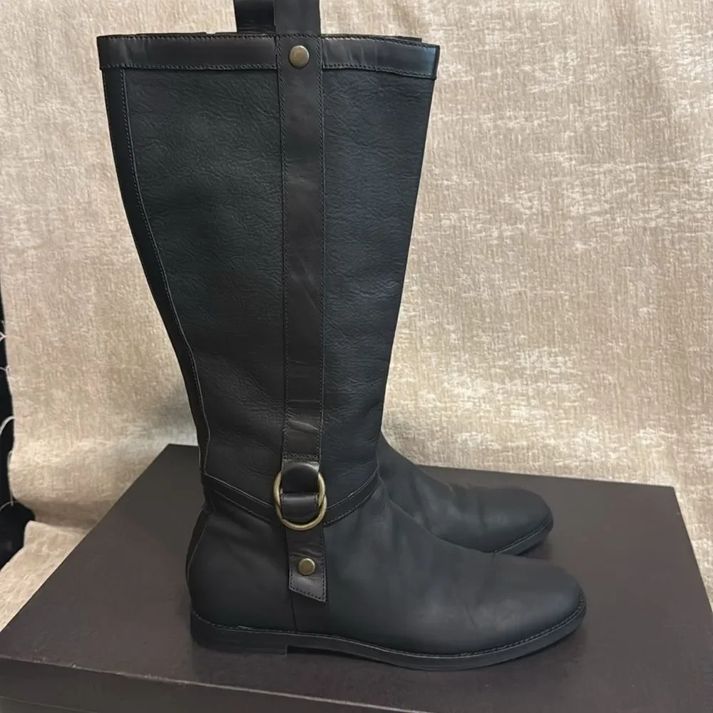 Cole Haan Air Liberty Flat Riding Boots